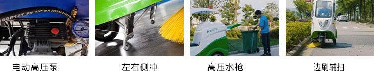 耀邦純電動高壓沖洗車